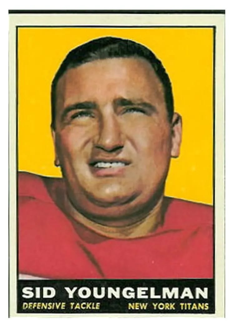 1961 Topps Sid Youngelman #152 card