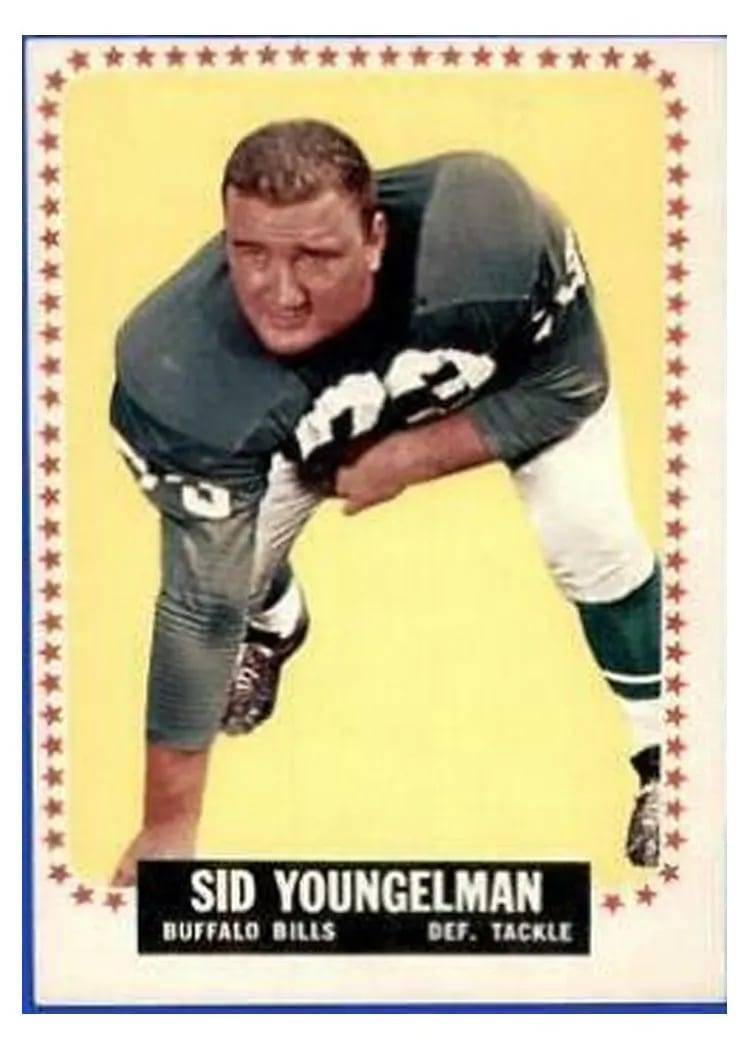 1964 Topps Sid Youngelman #42 card