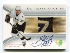 2005 Ultimate Collection Sidney Crosby Autograph #91 card