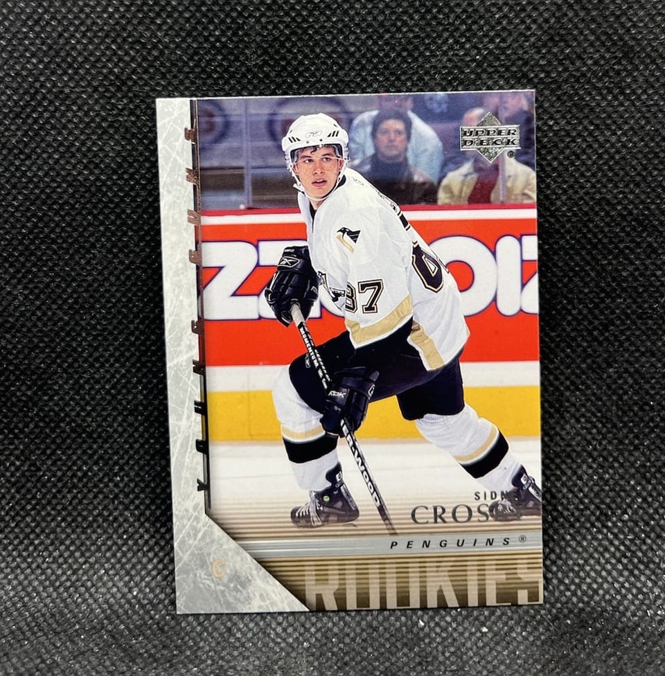2005 Upper Deck Sidney Crosby #201 card