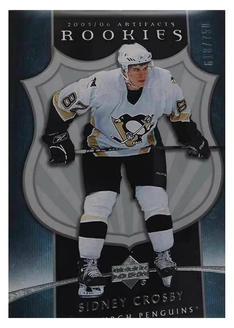 2005 Upper Deck Artifacts Sidney Crosby #224 card