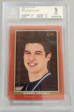 2005 Upper Deck Bee Hive Sidney Crosby Red #101 card