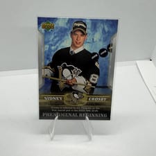 2005 Upper Deck Phenomenal Beginnings Sidney Crosby Gold #1 card