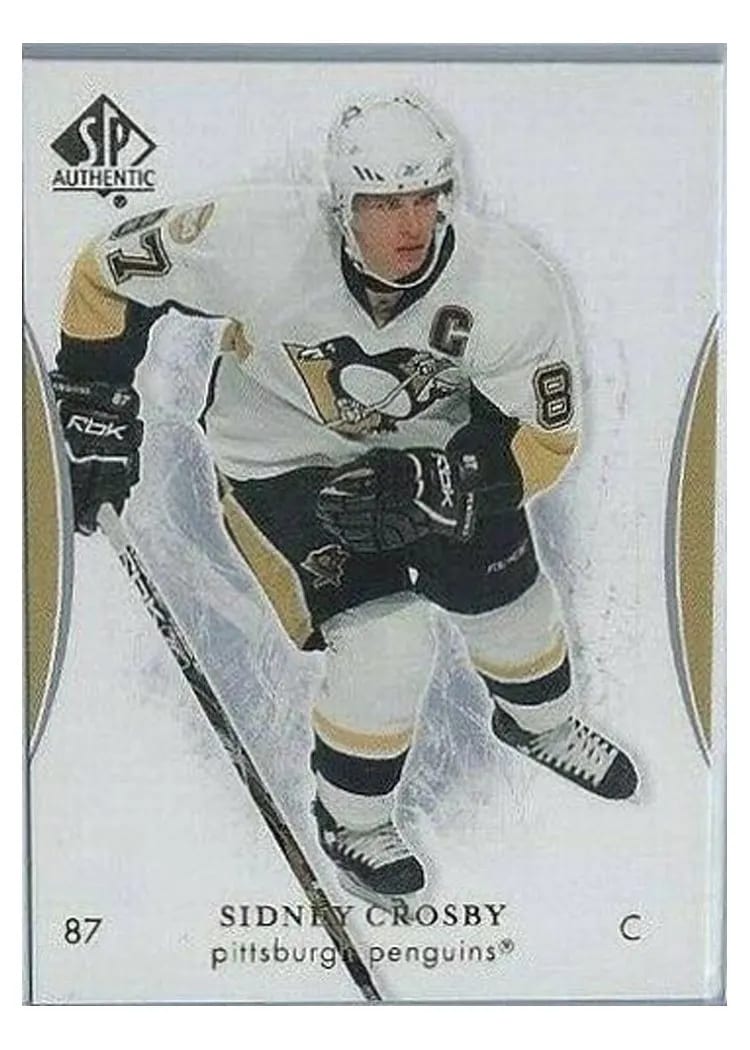2007 SP Authentic Sidney Crosby #34 card