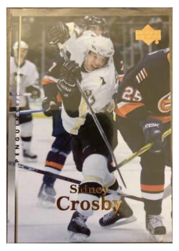 2007 Upper Deck Sidney Crosby #108 card