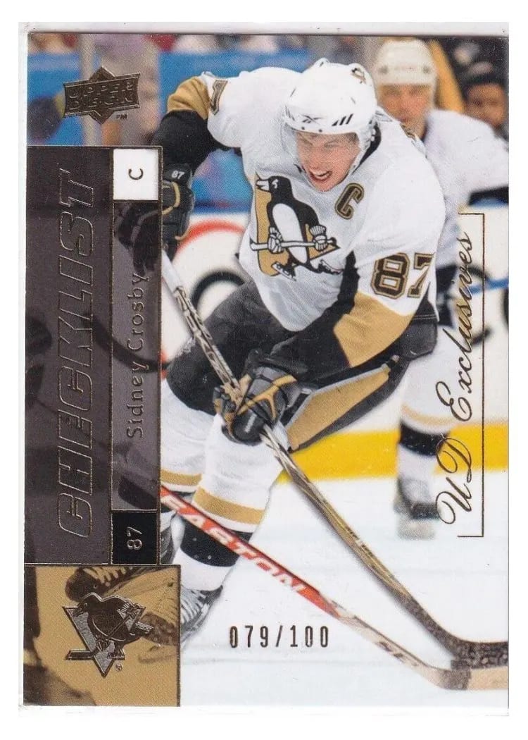 2009 Upper Deck Sidney Crosby #43 card
