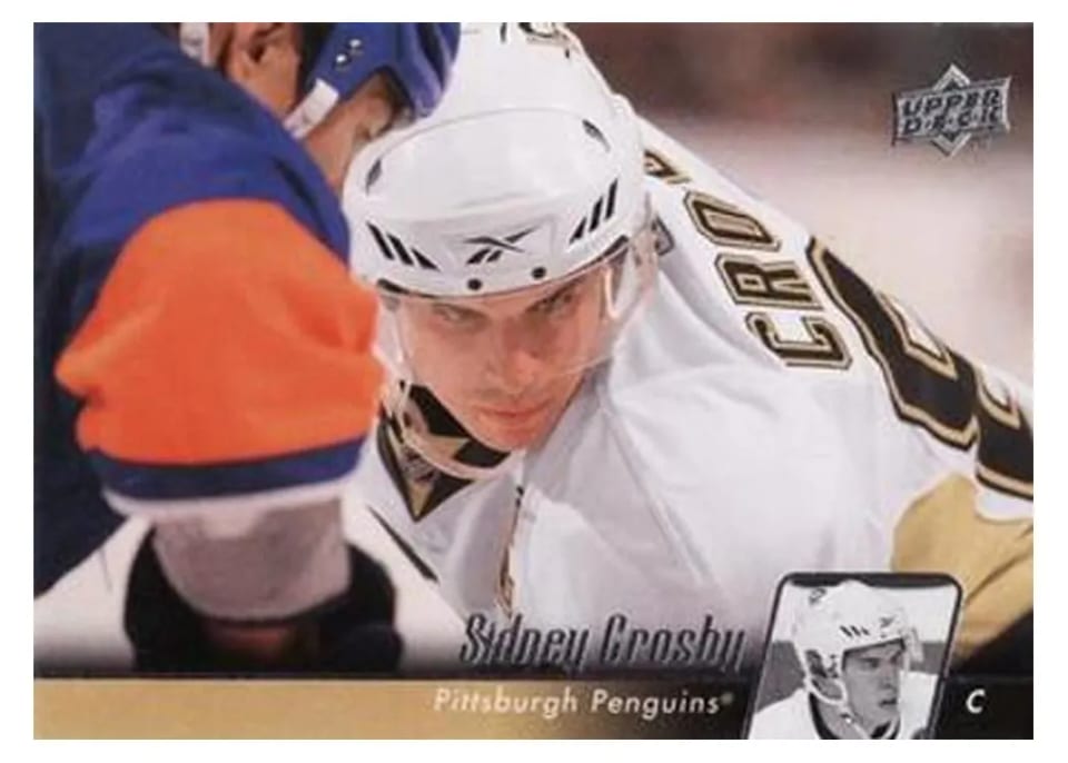 2010 Upper Deck Sidney Crosby #41 card