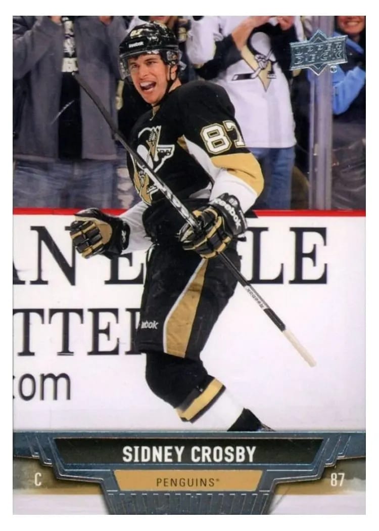 2013 Upper Deck Sidney Crosby #80 card