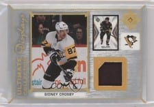 2021-22 Upper Deck Ultimate Collection Ultimate Display Jersey Sidney Crosby #UD-SC card