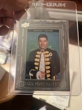 2023 Upper Deck UD Portraits Sidney Crosby Silver Frame #P-18 card