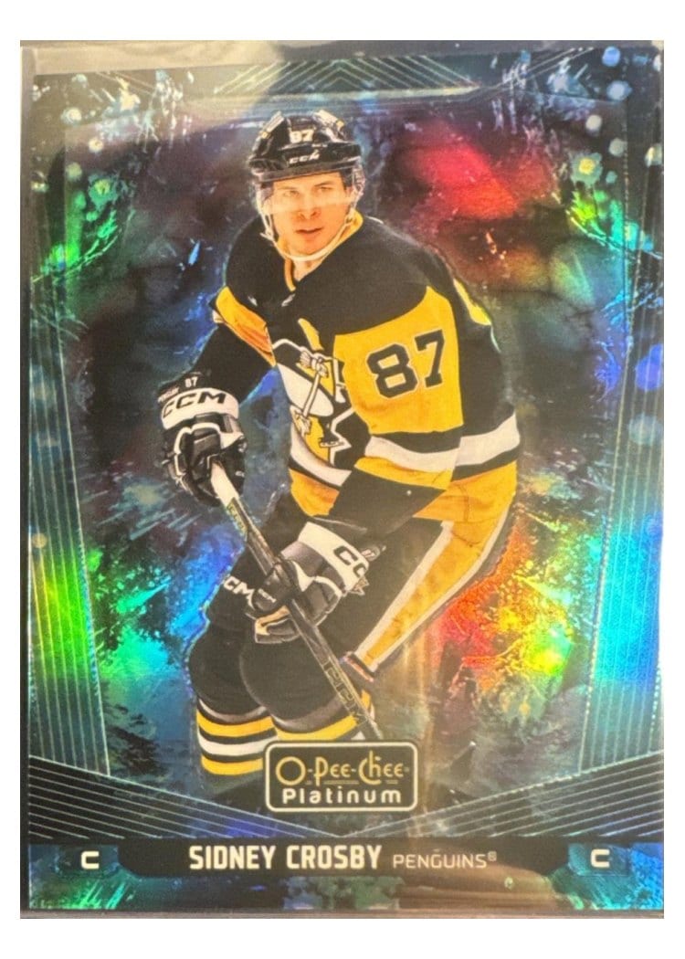2024-25 O-Pee-Chee Platinum Base Set Sidney Crosby #20 card