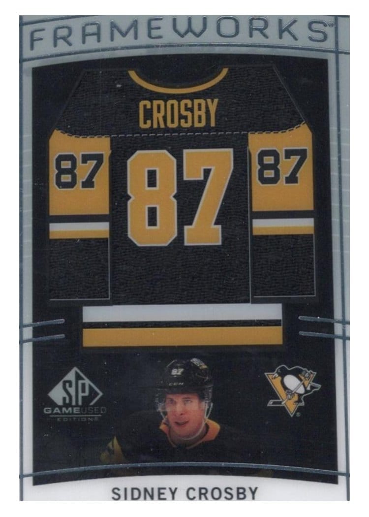 2024-25 SP Game Used Frameworks Sidney Crosby #F-SC card