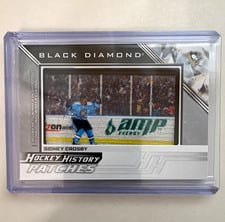 2024-25 Upper Deck Black Diamond Hockey History Patches Sidney Crosby #HHP-SC card