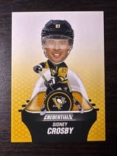 2024-25 Upper Deck Credentials Arena Giveaways - Bobbleheads Sidney Crosby #BH-SC