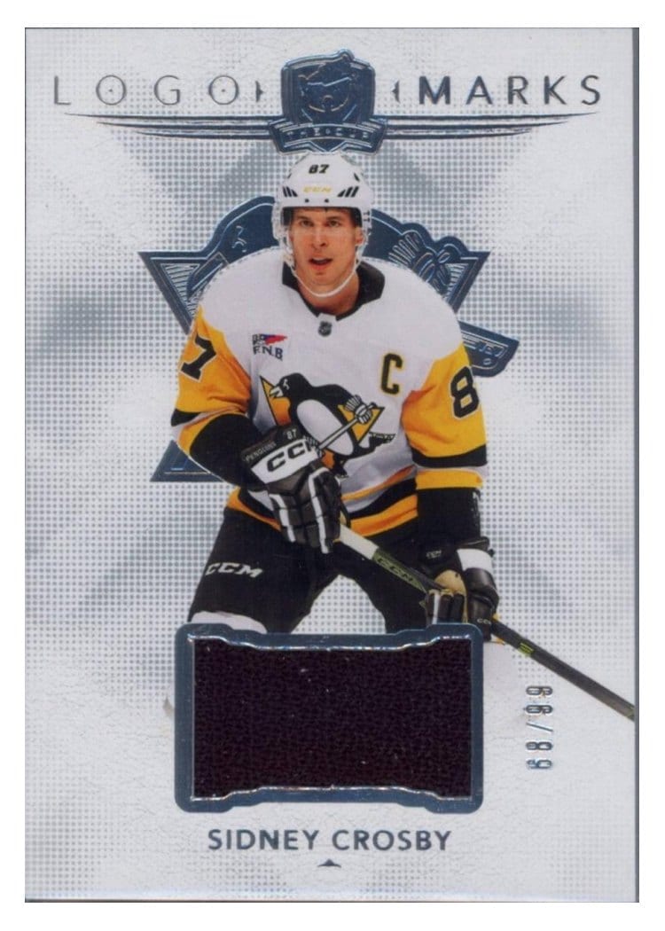 2024-25 Upper Deck The Cup Logomarks Sidney Crosby #LM-SC card