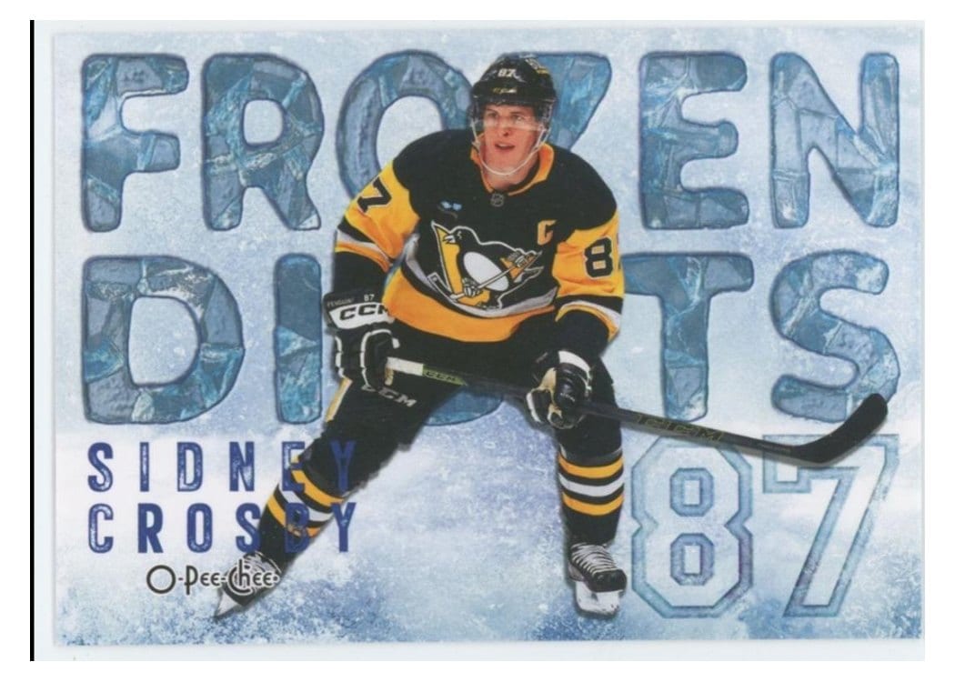 2025-26 O-Pee-Chee Frozen Digits Sidney Crosby #FD-2 card