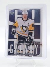 2025-26 SkyBox Metal Universe Championship Galaxy Sidney Crosby #CG-25 card