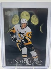 2025-26 SkyBox Metal Universe Lunar Cycle Sidney Crosby #LC-15