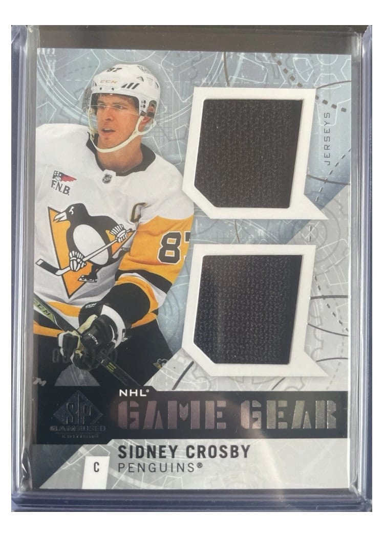 2025-26 SP Game Used Game Gear Sidney Crosby #GG-SC card