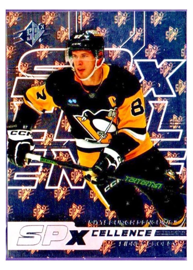 2025-26 SPx 2024 Update - SPxCellence Autos Parallel Sidney Crosby #XC-SC