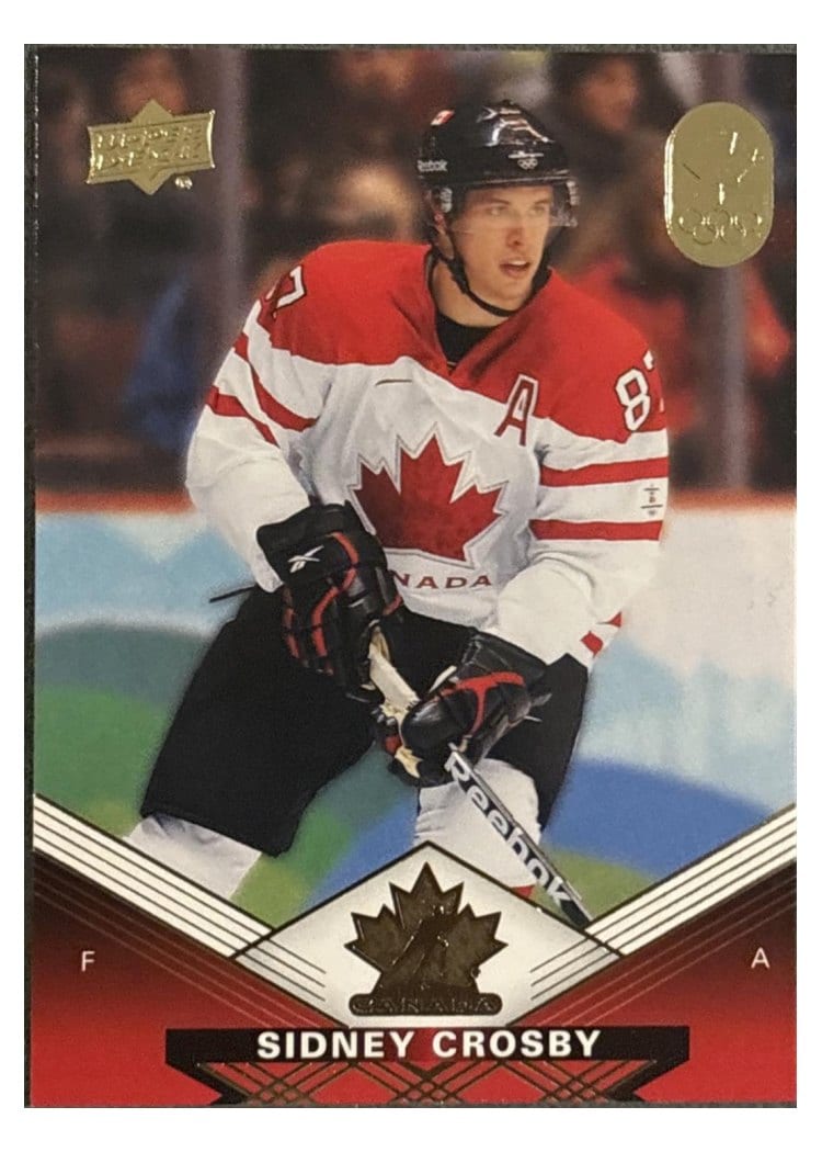 2025-26 Tim Hortons Team Canada Olympic Hockey Base Set Sidney Crosby #1 card
