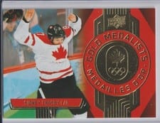 2025-26 Tim Hortons Team Canada Olympic Hockey Gold Medalists Sidney Crosby #GM-6 card