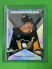2025-26 Upper Deck Black Diamond Diamond Stars Sidney Crosby #BDS-SC card