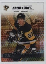 2025-26 Upper Deck Credentials Acetate Ticket Access Sidney Crosby #TA-SC