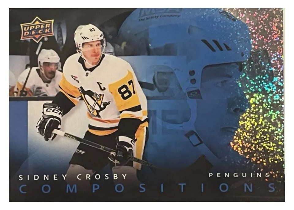 2025 Upper Deck Compositions Sidney Crosby #CMP-22 card