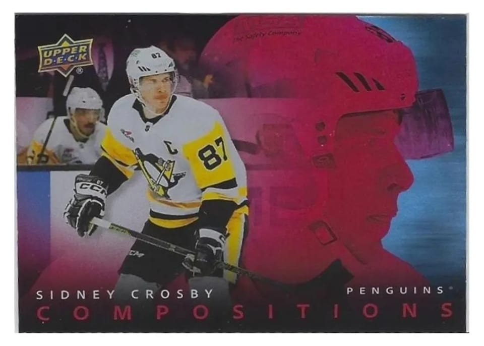 2025 Upper Deck Compositions Sidney Crosby #CMP-22 card