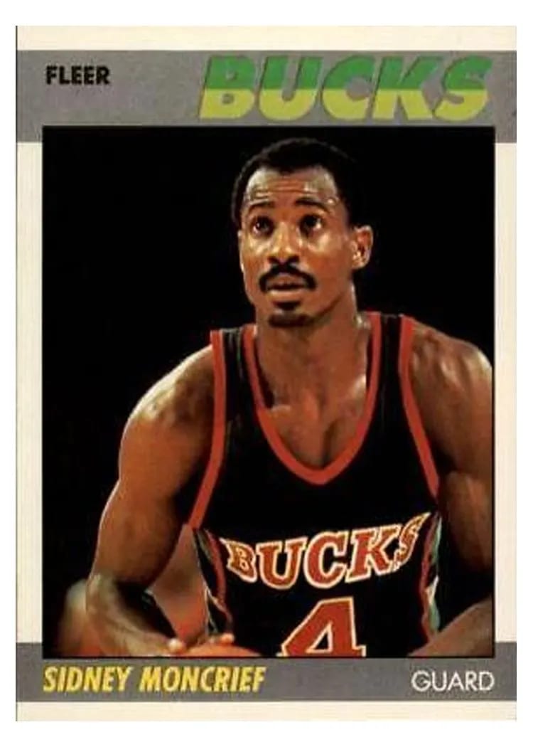 1987 Fleer Sidney Moncrief #76 card