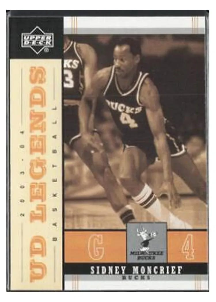 2003 Upper Deck Legends Throwback Sidney Moncrief #54 card