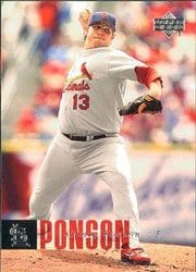 2006 Upper Deck Base Set Sidney Ponson #816 card