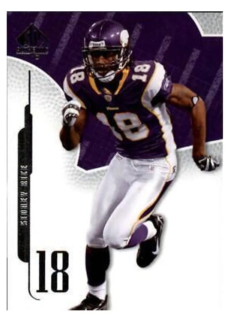 2008 SP Authentic Sidney Rice #75 card