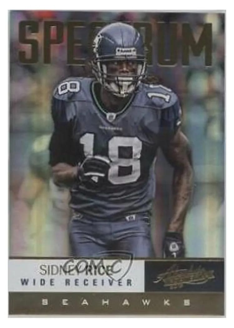 2012 Panini Absolute Sidney Rice #86 card