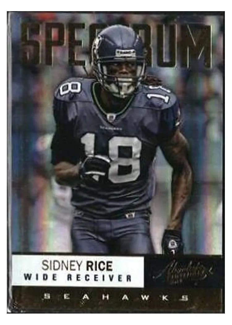 2012 Panini Absolute Sidney Rice #86 card