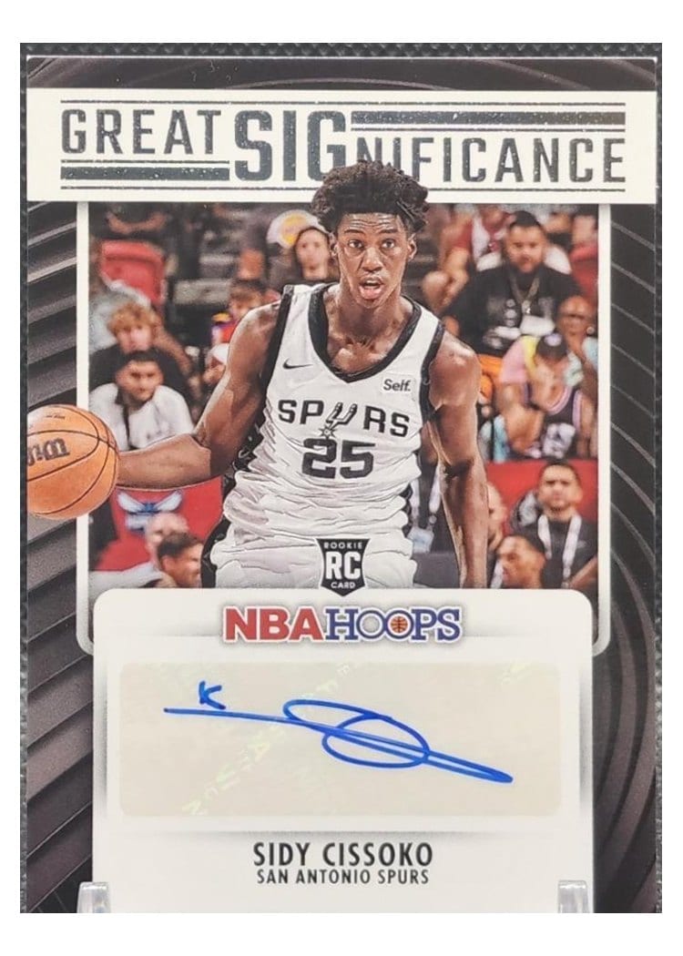 2023-24 Hoops Great SIGnificance Sidy Cissoko #GS-CIS card