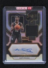 2023-24 Panini Select Rookie Jersey Autographs Sidy Cissoko #RJ-OKO card
