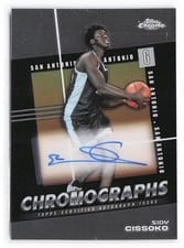 2024-25 Topps Chrome Chromographs Sidy Cissoko #C-SCI card