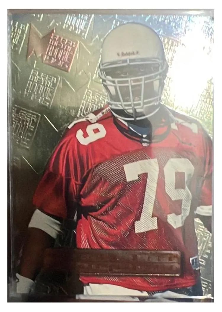 1996 Fleer Metal Simeon Rice #145PM card