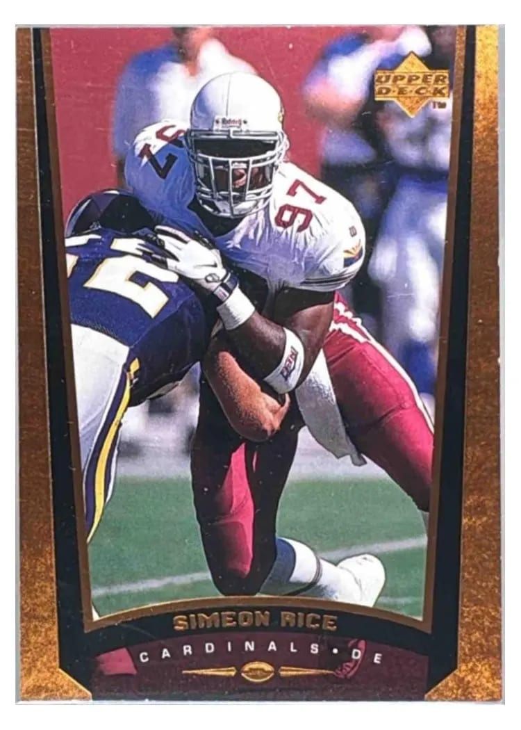 1998 Upper Deck Simeon Rice #53 card