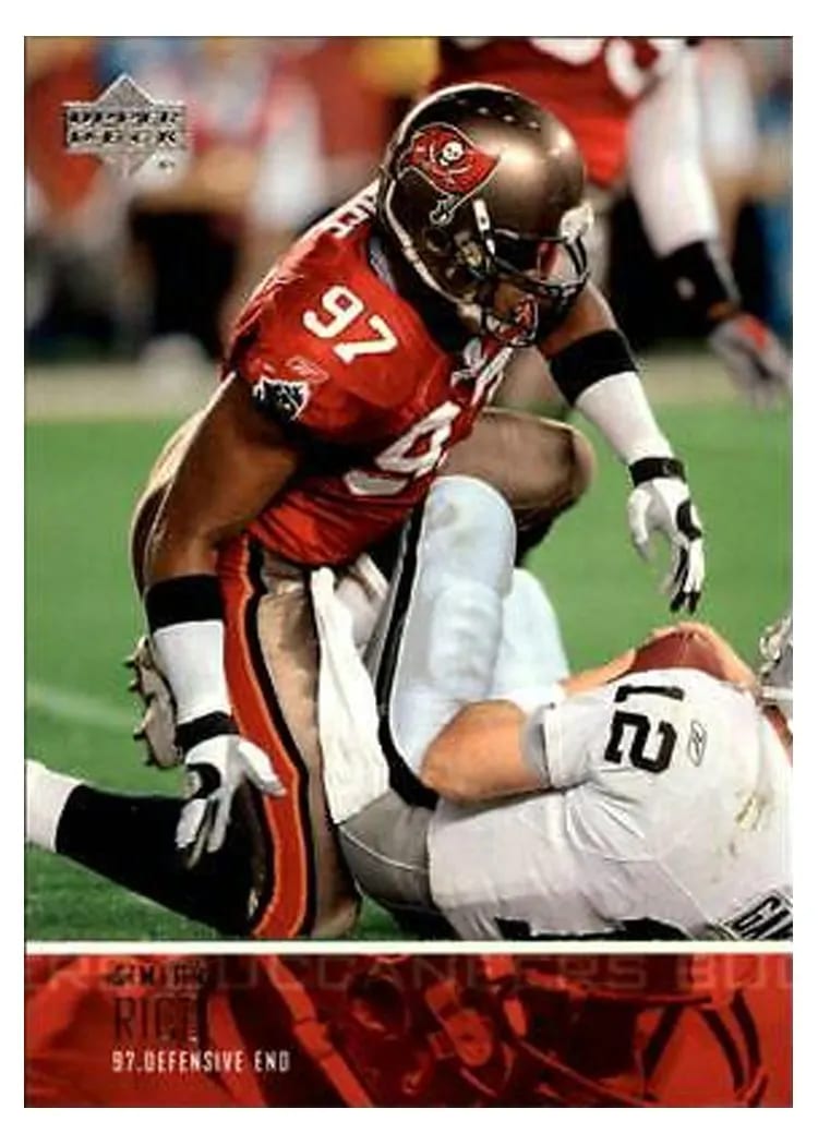 2003 Upper Deck Simeon Rice #3 card