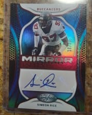 2022 Panini Certified Mirror Signatures Simeon Rice #MS-SR card