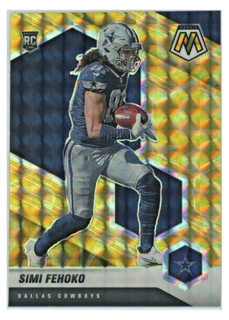 2021 Panini Mosaic Base Set Simi Fehoko #341 card
