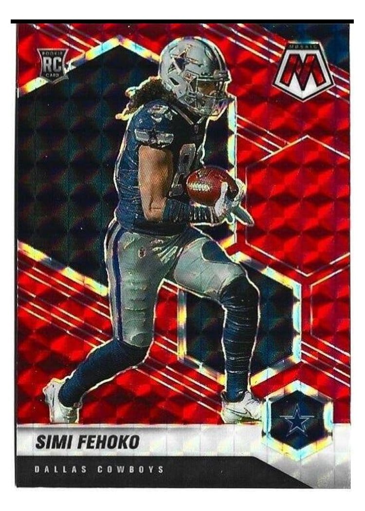 2021 Panini Mosaic Base Set Simi Fehoko #341 card
