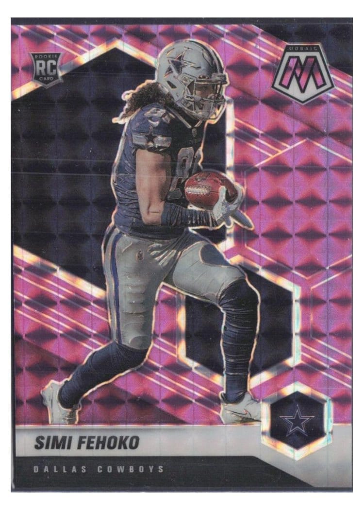 2021 Panini Mosaic Base Set Simi Fehoko #341 card