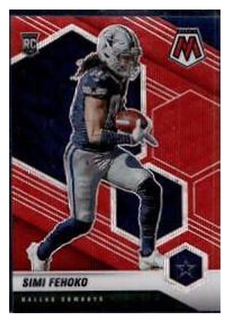2021 Panini Mosaic Base Set Simi Fehoko #341 card