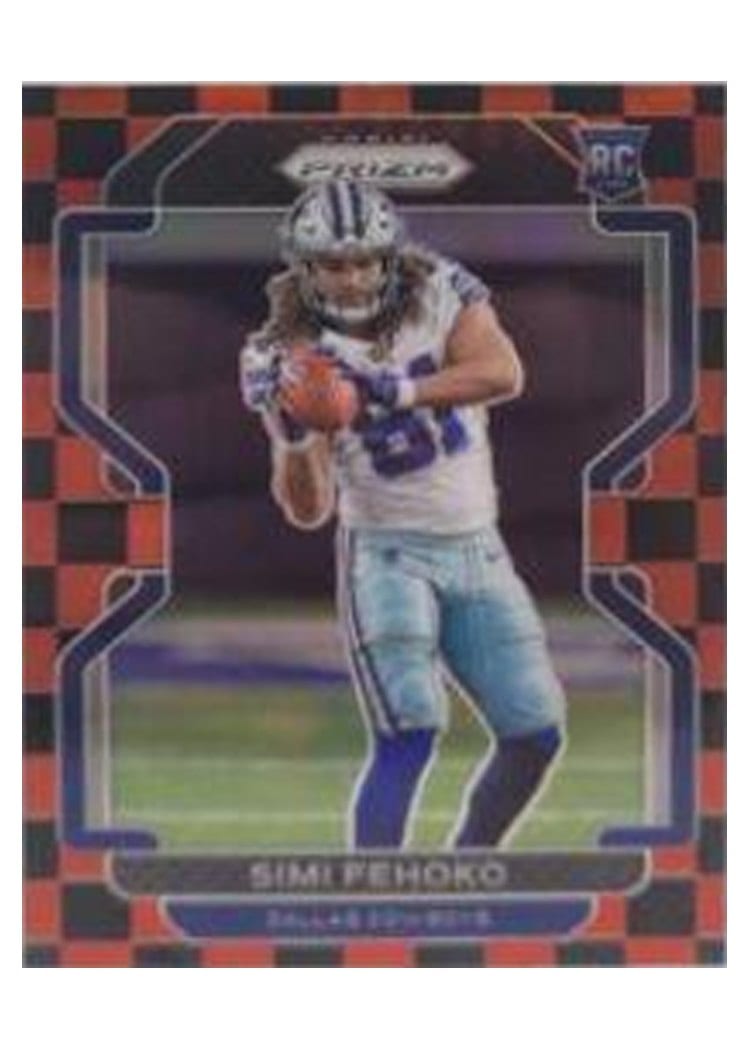 2021 Panini Prizm Base Set Simi Fehoko #371 card