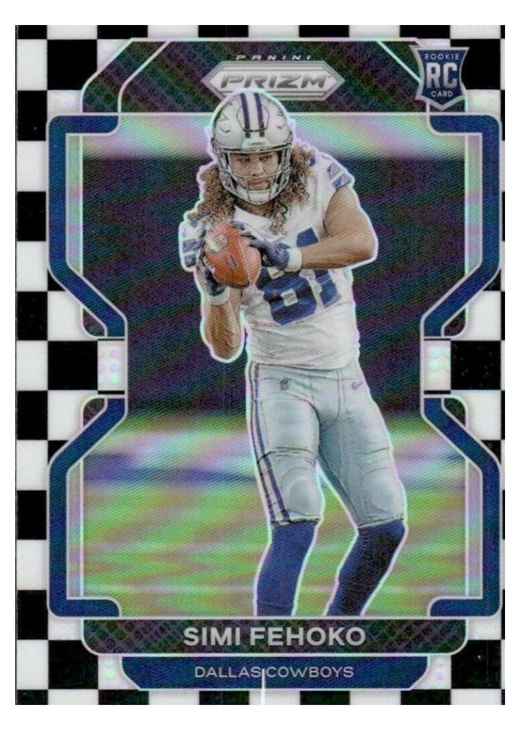 2021 Panini Prizm Base Set Simi Fehoko #371 card