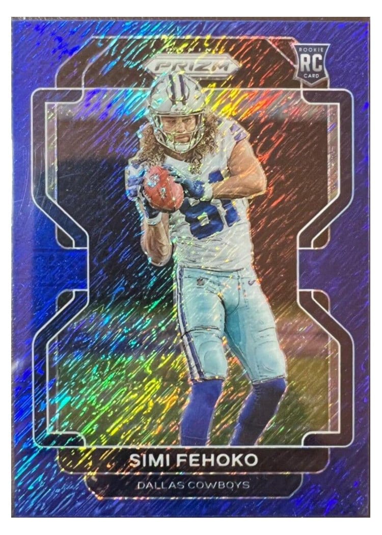 2021 Panini Prizm Base Set Simi Fehoko #371 card